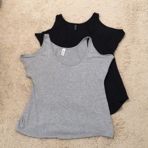 Open shoulder t-shirts